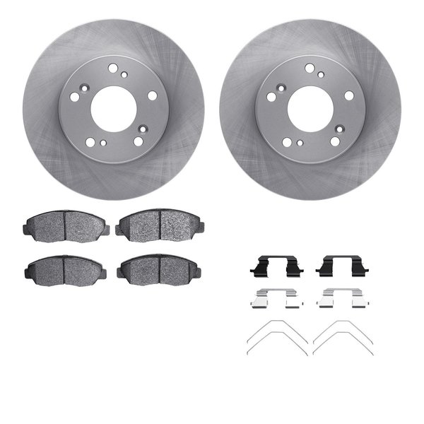 Dynamic Friction Co 6512-59278, Rotors with 5000 Advanced Brake Pads includes Hardware 6512-59278
